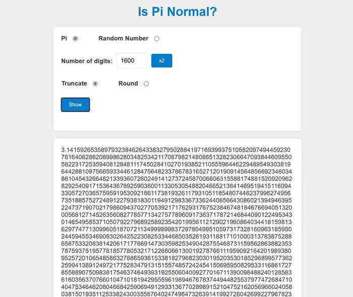 Is Pi Normal?